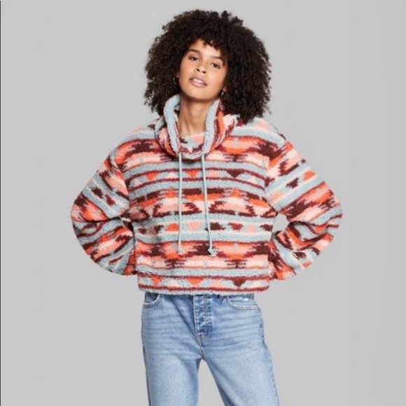 wild fable Sweaters - Wild Fable crop fleece